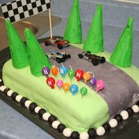 Race Car Cake 
