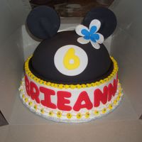 Mickey Mouse Hat Cake 