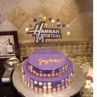 Hannah Montana B-Day Cake 