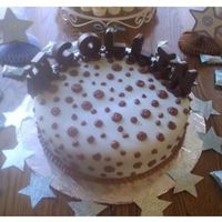 Baby Collin This was my first cake using Fondant. I was so nervouse, and I had a hard time. But I finally got it to work. The train is made of wood and...