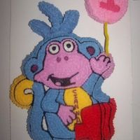 Boots The Monkey From Dora I made Boots from the Monkey pan from Wilton