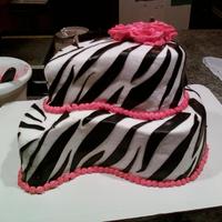 2 Tier Zebra Paisley 