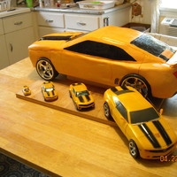 Bumble Bee Cake 3 ft long, 1 ft tall & 1 ft wide. 50 lbs. Not sure If I should put it in my cake disaster file, but this poor cake was doomed from the...