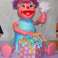 Abby Cadabby I made this for my daughters 4th birthday. time kept me from finishing it, but I think its not so bad. She measure 2 ft tall and about 12&...