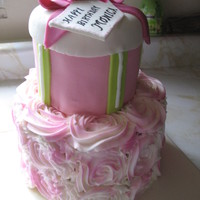 1307914992.jpg This is my take on the " I am baker" rose cake that everyone is loving to make right now. I have to say that it was quit a little...