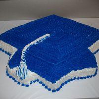 Graduation Cap Wilton's Cap Pan. All BC. This was for a Kindergarten Graduation.
