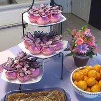 Butterflies! I've seen many other versions of these butterfly cupcakes on CC, but here's our version. My friend was having a party for her...