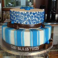 Communion Blue And Brown 