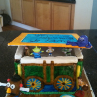 Toy Story Cake I tried to make a toy box out of RCT but it didn't come out like I had planned. It was much too hard and not a great outcome. I need...