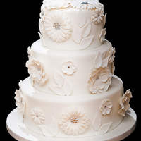 White On White Inspired by a cake seen here on CC, attempted my own version.