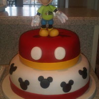 Mickey Mouse Grooms Cake 