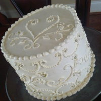 White Mother's Day Cake MIL'S Mother's Day Cake. Carrot cake with cream cheese frosting. :)