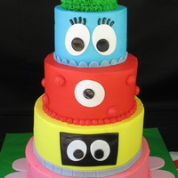 The Ultimate Yo Gabba Gabba Cake 