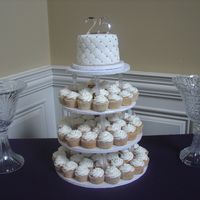 Wedding Cupcake Stand 25Th Anniversary 