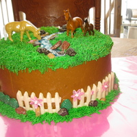 Horse Photo cousin is a horse lover, see is 9, Everything edible but the horses.