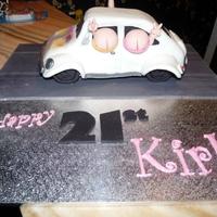 Herbie 21st birthday cake