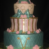 Inspired By Colette Peters Recently, I spent 3 days training under Colette Peters. This cake was inspired by her style.