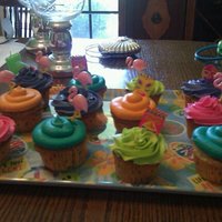 Luau I did these for my nieces birthday