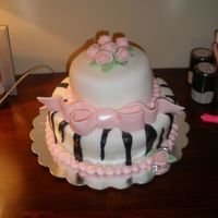 Zebra Pink Bachelorette I copied Cassie1686's version and added engagement rings and edible glitter for a bachelorette party!