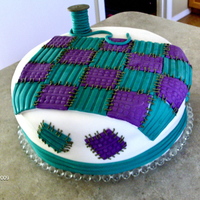 Quilt Cake I had a hard time trying to decide how to do something with a quilt, which was what was requested. It was for a 26th birthday and...