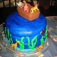 Life Of Pi I made this cake for an English project. It was a creative assignment. This was the very first cake I made and if you have read the book...