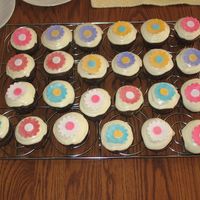 16Th Birthday Cupcakes I made these for my cousin's 16th Birthday. This is was my gift to her. They are chocolate cupcakes with vaniella buttercream and...