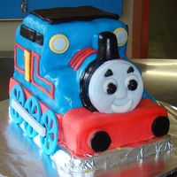 Thomas The Tank Engine My daughter's cake from her birthday party last week. She is a quirky one - no princess tiaras for this birthday girl - and she didn&#...