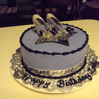 Shoe Cake done for a lady that loves to dance