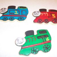 Thomas And Friends I made these to put on my Son's Birthday Cake