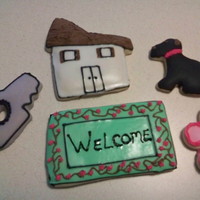 Housewarming Cookies NDSC and Glace Icing