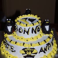 Pittsburg strawberry shortcakeStrawberries are disguised as pinguins