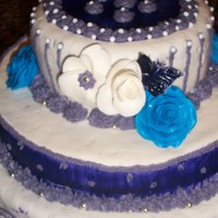 Purple Haze A cake for a friend's promotion. I wanted to surprise her.