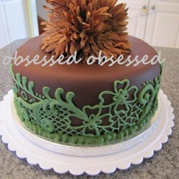 Cutting Cake And Cupcakes A big thank you to whomever originally made this cake because this design is not my own. It is a beautiful design however, and this is the...