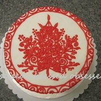 O Canada! I hadn't originally planned to freehand the maple leaf but ended up having to do so...it came out alright but if Plan A had worked, I...