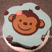 Monkey I have seen plenty of "monkey face" cakes out there...I'm not sure who made the first one but thanks so much for the idea!...