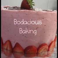 Strawberry Madness cake: whitefilling: strawberry preserves & a thick vanilla creamicing: strawberry buttercream All made fresh.