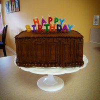 Birthday Celebration Cake Ron Ben Israel inspired piping on a square cake. This was my first square, and quickly realized...they're not as easy as round!