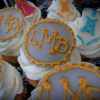 Bridal Shower Cupcakes These cupcakes were for a bridal lingerie shower. The cupcake decorations were made from candy melts