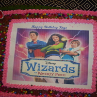 Kids Birthday Cake BC icing w/icing sheets photo