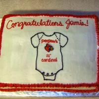 Lil Cardinal For a "grandpa shower"