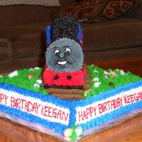 Thomas Chocolate cake wih buttercream icing