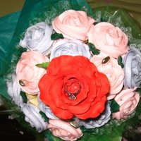 Rose Bouquet This bouquet is made for a friend, he planing to propose to his girlfriend who is my best friend on my birthday party so I decided to made...