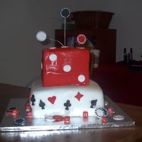 I Shall Call Thee...ugh! This is completely unfinished and very rough around the edges, but it's free so it's going as is. Bottom layer is chocolate fudge...