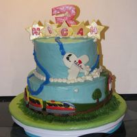 Geotrax Cake This is a cake I did for my son's 3rd birthday. He loves his trains and when searching for ideas I came across tamivo's cake and...