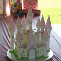 A Castle For Princess I made this for my daughter using the Wilton Castle set.