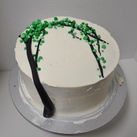 Manly Spring Done for one of my favorite customers, she wanted cherry blossoms but and I quote, "in a manly way" This was my response