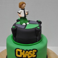 Ben 10 Cake Ben 10 cake done for a client, and before I get tons of entries about how ben 10 has dark hair, I made the figure to look like the little...