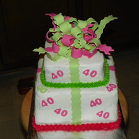 40Th Birthday Made for my SIL 40th birthday
