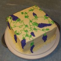 Wilton Course 1 Final Wasc Cake with Almond Buttercream