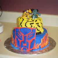 Transformers This was designed by my 2 sons for there 8th and 10th birthday party....I may have to put them on the pay roll...lol It turned out great...